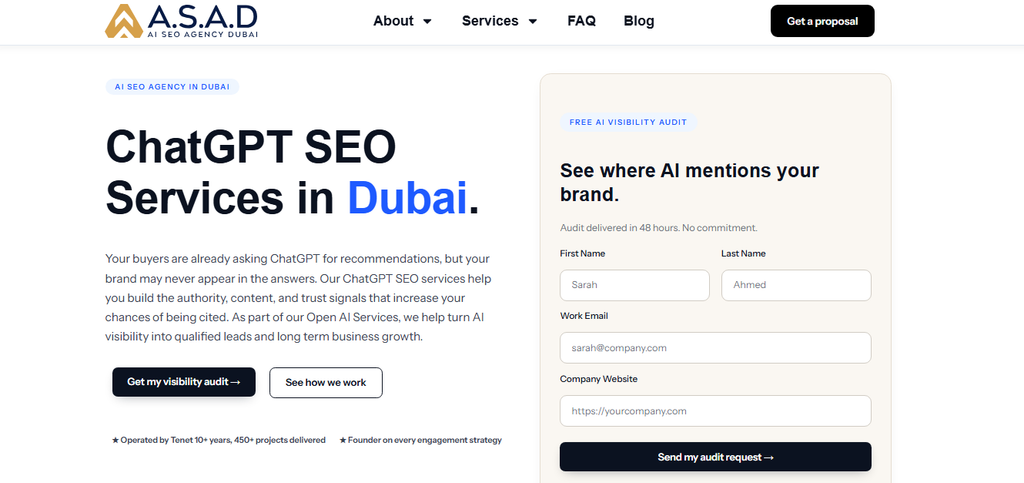 asad dubai ai seo