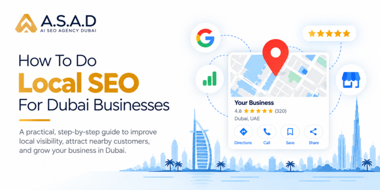 How To Do Local SEO For Dubai Businesses